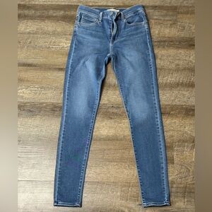 Levi Blue Denim Skinny Jeans